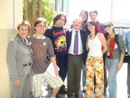 Veteranos 2009 - Com a Reitora e Tarso Genro